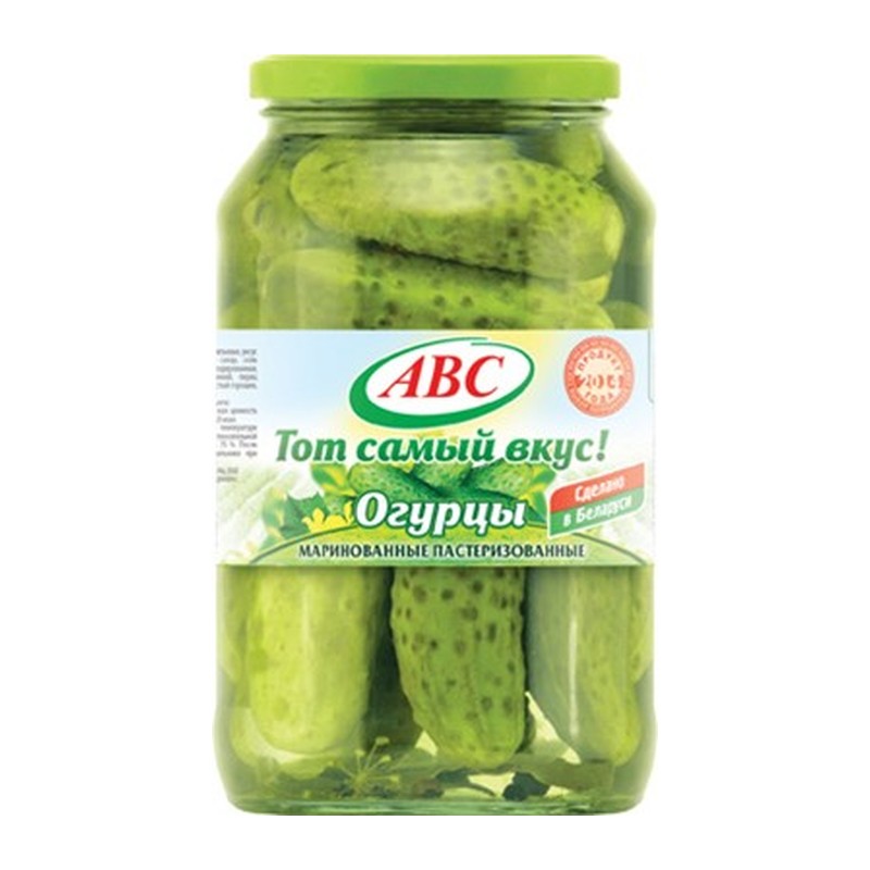 Ogórki marynowane „ABC” 670 g
