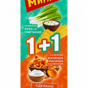Chipsy Mira 2.0 o smaku śmietanki ze szczypiorkiem i kurek w śmietanie