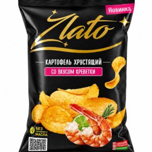 Chipsy Zlato o smaku krewetki