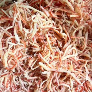 Kalmar czerwony suszony wiórki 100 g