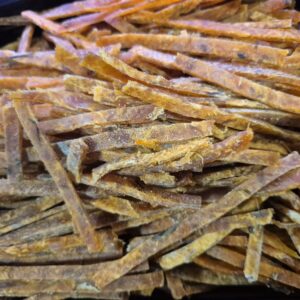 Paski błękitka (putassu) z papryką chili suszone 100 g