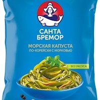 Sałatka z alg morskich po koreańsku z marchewką