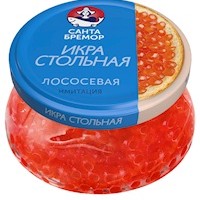 Ikra stołowa z łososia – imitacja