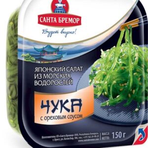 Sałatka z alg morskich Goma-wakame Chuka w sosie orzechowym